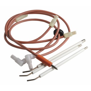 Elettrodo d'accensione+ sonda ionizzazione - DE DIETRICH : 97955210
