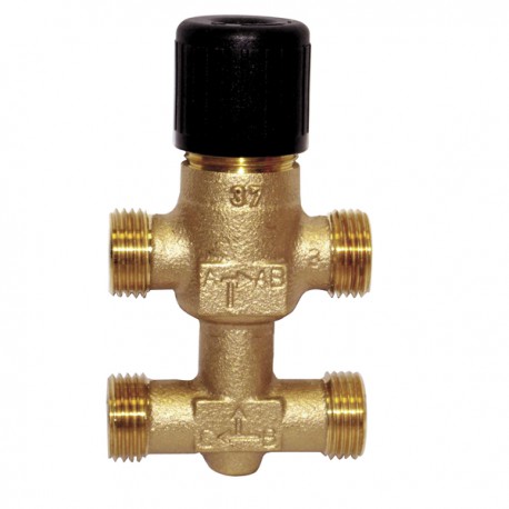 Valvola 3 vie terminale STD BIP. DN10 kvs 1,6 G 1/2" - SIEMENS : VMP47.10-1.6