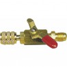 Valvola rossa M1/4" x F1/4" - GALAXAIR : SA-14M14F-R