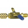 Valvola blu M1/4" x F1/4" - GALAXAIR : SA-14M14F-B
