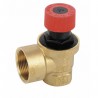 Valvola di sicurezza riscaldamento uscita maggiorata FF 26x34 33x42 3 bar  - DIFF