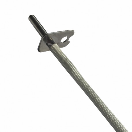 Sonda ntc 1k a 200¦c 4x40 c/flangia 1mt - DIFF