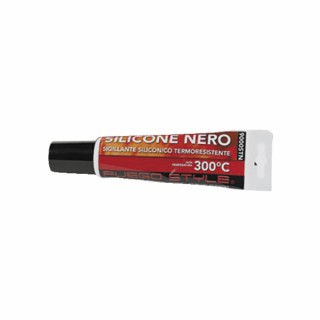 Silicone nero termoresistente 150ml - DIFF