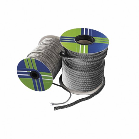 Bobina 5mt treccia artica nera 8mm - DIFF
