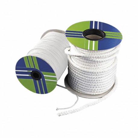 Bobina 5mt treccia artica bianca 8mm - DIFF