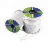 Bobina 5mt treccia artica bianca 8mm - DIFF