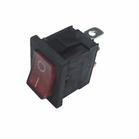 Interruttore lum.rosso piccolo 10a - DIFF