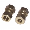 Raccordo a ogiva diritto tubo 12mm x tubo 10mm  (X 2) - DIFF