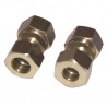 Raccordo a ogiva diritto tubo 12mm x tubo 10mm  (X 2)