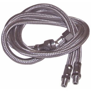 Flessibile gasolio M1/2" x F1/2" diritto 800 (X 2)