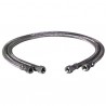 Flessibile gasolio F3/8" x F3/8" diritto lunghezza 500mm  (X 2)