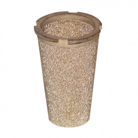 Cartuccia filtro bronzo