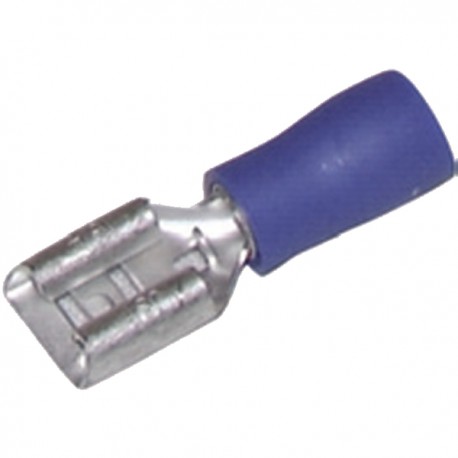 Terminale PTFE femmina nudo Ø 6.35 (X 50)