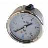 Manometro assiale glicerina 0-10 bar Ø 63mm