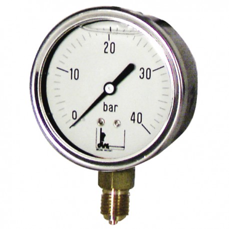 Manometro da 0 a 25 bar Ø63mm