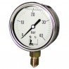Manometro da 0 a 25 bar Ø63mm