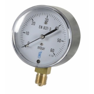 Manometro 0-60 mbar Ø 63mm