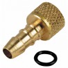 Raccordo portagomma F1/4" per tubo Ø 8/10