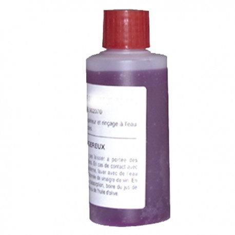 Flacone liquido rosso AWS 10 (densità 0,87)