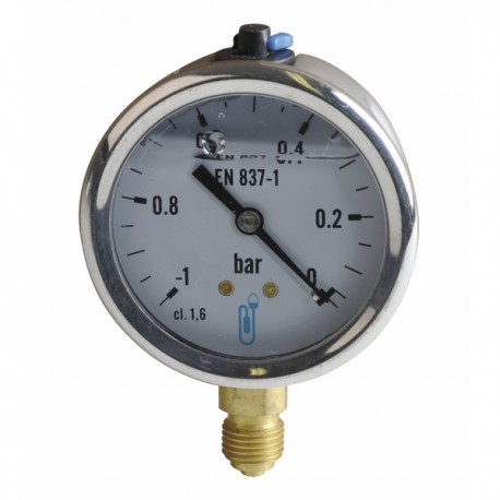 Vacuometro -1/0 bar Ø 63mm