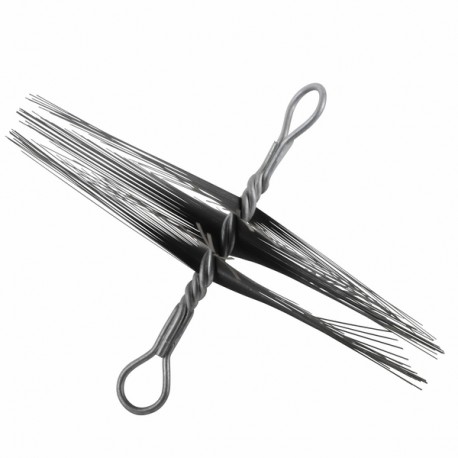 Riccio acciaio 2 anelli Ø 250mm