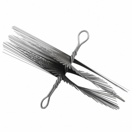 Riccio acciaio 2 anelli Ø 300 mm