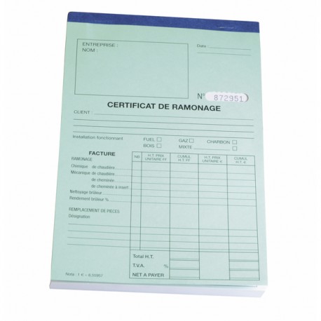Accessorio locale caldaia - Diario di manutenzione Pulizia camini