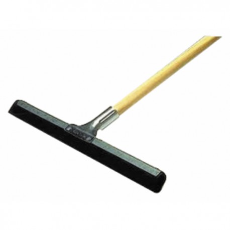 Scopa raclette acqua con manico di legno