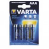 Pila LR03 - Tipo AAA - 1,5volt  (X 4)