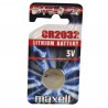 Pila litio con bottone CR 2032
