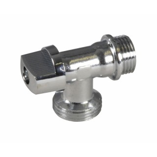 Rubinetteria - Rubinetto 1/4 giro lavatrice squadra M1/2"