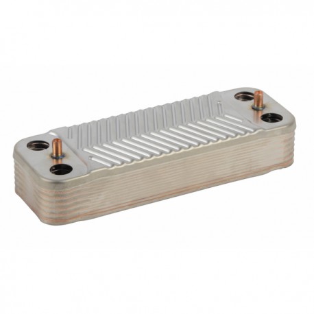 Scambiatore secondario 14P - DIFF per De Dietrich Chappée : 711613000
