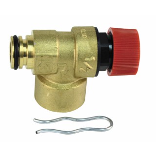 Valvola sicurezza 3 bar 1/2" - DIFF per De Dietrich Chappée : 0295190