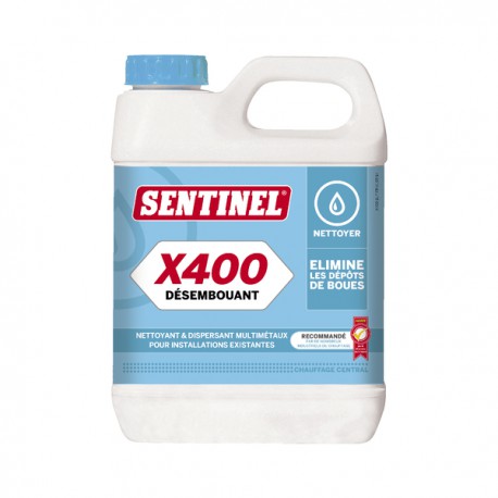 Defangatore x400 -  tanica 1 litro - SENTINEL : X400L-12X1L-EXPB