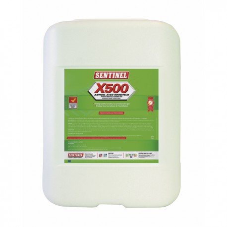 Antigelo con inibitore  x500  - jerrycan 20 litri - SENTINEL : X500L-20L-EXP