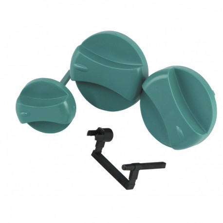 Manopola verde (kit 3 pezzi) - VAILLANT : 114286