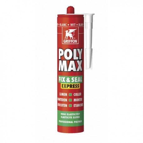 POLYMAX  FIX&SEAL EXPRESS bianco - GRIFFON : 6150450