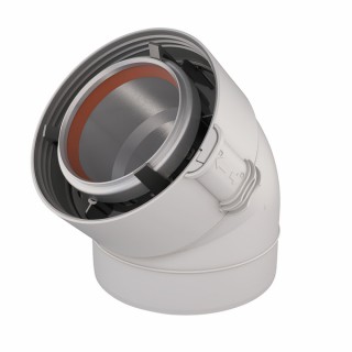 Gomito 45° gas (X 2) - UBBINK : 229501