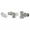 Kit valvole per radiatore 1/2" a gomito invertito - HONEYWELL HOME : VTL3030AS15