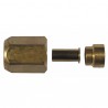 Raccordo 1/4" + Raccordo 3/8" (0,8) (X 2) - SERTO : 416.2384.270