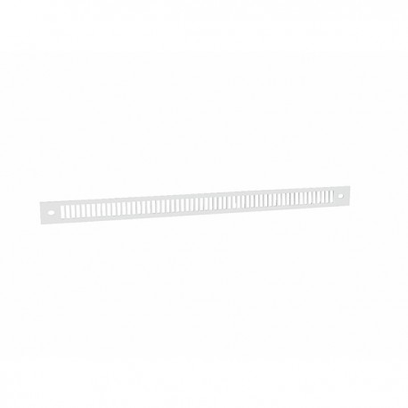 Griglia di ventilazione facciata alluminio prelaccato bianco GAVM BL (X 10) - ANJOS : 0136