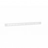 Griglia di ventilazione facciata alluminio prelaccato bianco GAVM BL (X 10) - ANJOS : 0136