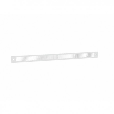 Griglia di ventilazione facciata alluminio prelaccato nero GAE2A NO (X 10) - ANJOS : 0162
