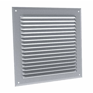 Griglia con alette inclinate in alluminio GA AL 100 x 128 - ANJOS : 6843