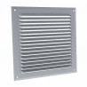 Griglia con alette inclinate in alluminio GA AL 100 x 128 - ANJOS : 6843