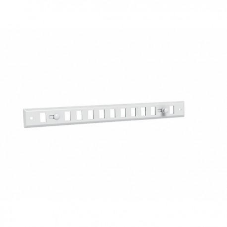 Griglia chiudibile in alluminio prelaccato bianco GO BL 300 x 30 - ANJOS : 7120