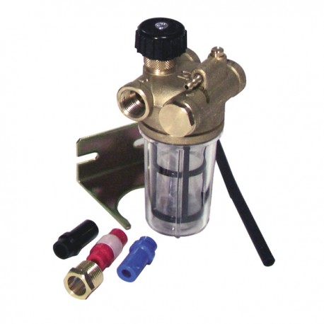 Filtro gasolio RZ con ricircolo con valvola d'arresto FF3/8" - WATTS INDUSTRIES : 22L0137100