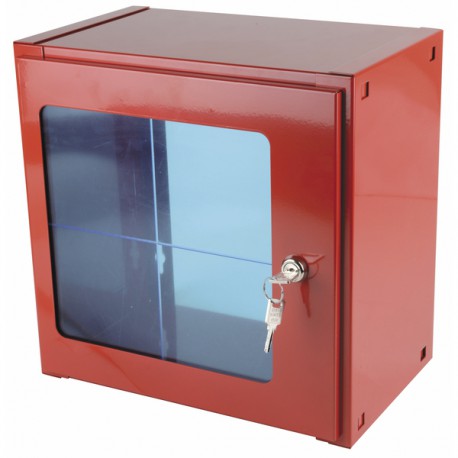 Scatola con vetro fisso 450mm x 450mm x 250mm