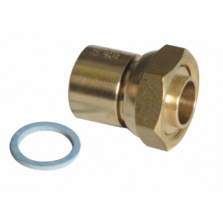 Raccordo 2 pezzi 3/4" CU 22