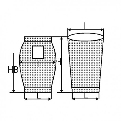 Sacco per aspiratore (X 10) - DIFF